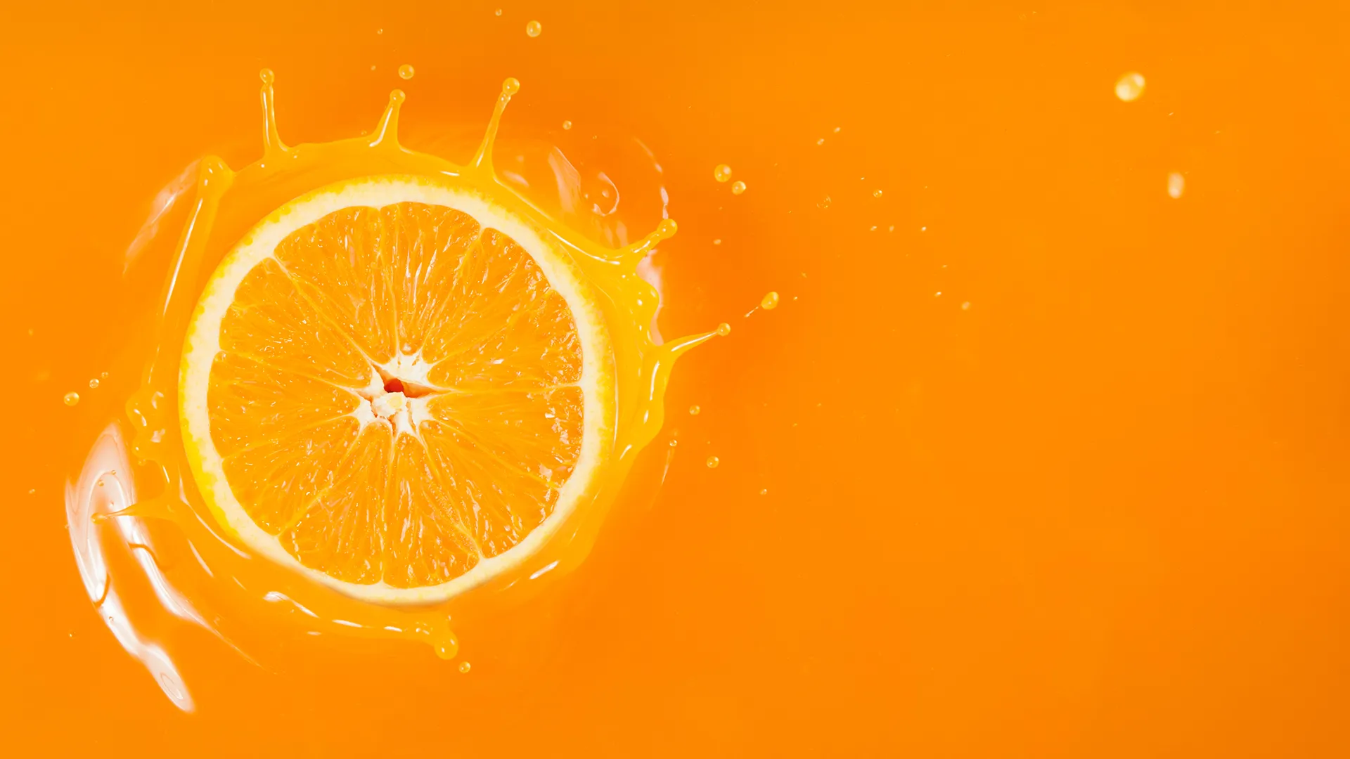 MOCKTERIAでよく使われるオレンジのイメージ